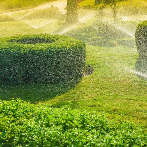 automatic garden irrigation system